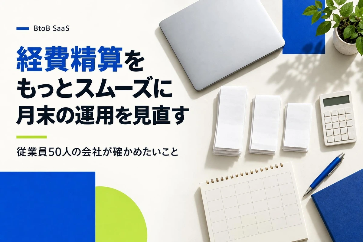 経費精算システムを入れたのに月末が楽にならないときの運用改善